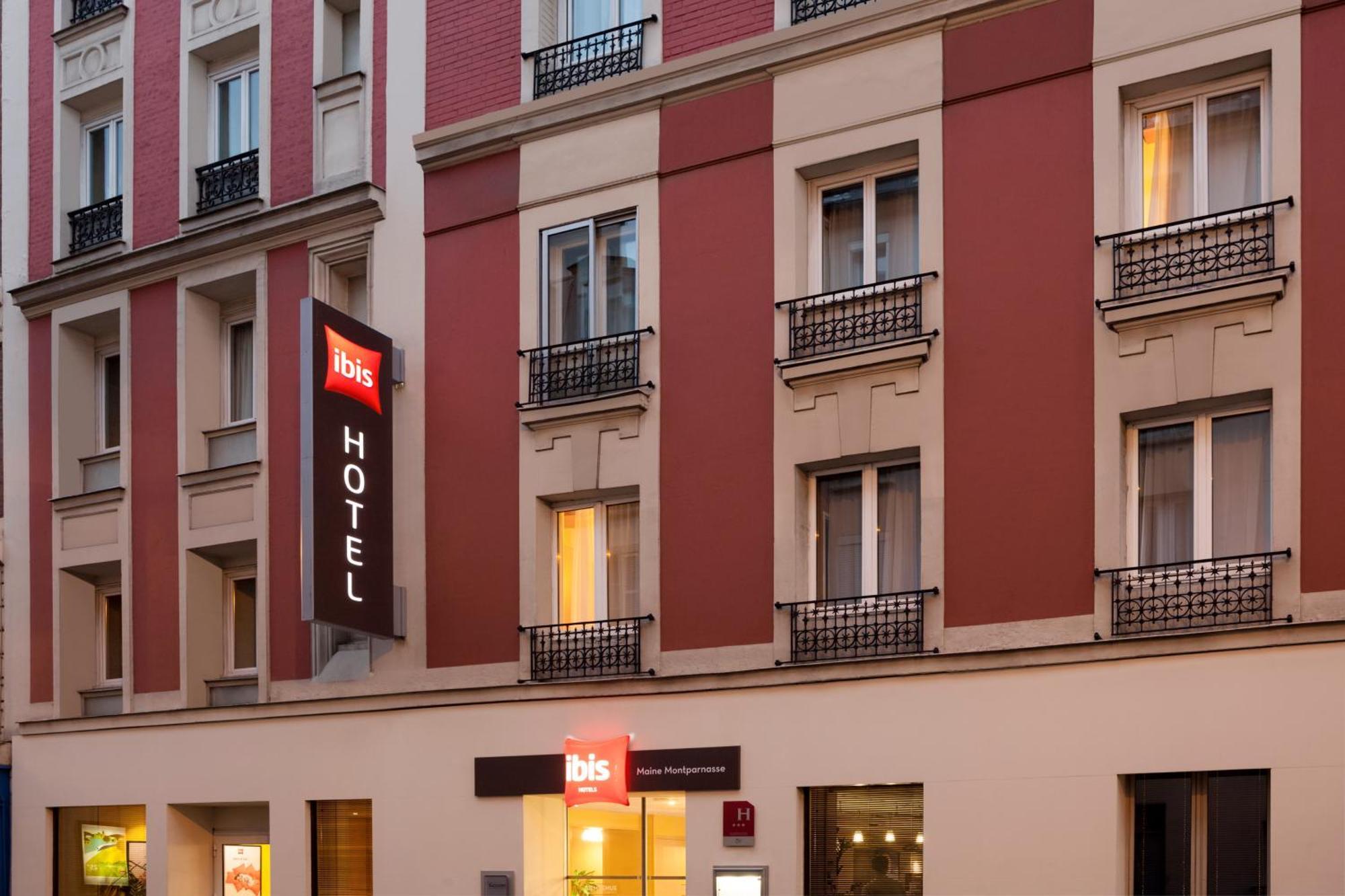 Hotel Ibis Maine Montparnasse Paris Exterior foto
